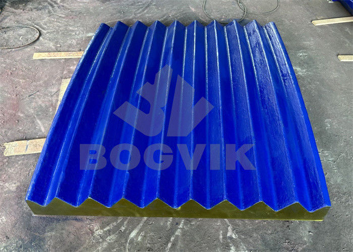 Fixed Jaw Die and Moving Jaw Die High Manganese with and without TIC Insert and High Manganese with Chromium